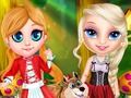 Trò chơi Little Elsa Trong Red Hood  trực tuyến