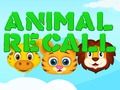 Trò chơi Động vật Recall  trực tuyến
