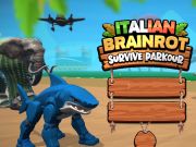 Trò chơi BRAINROT Ý sống sót sau parkour trực tuyến