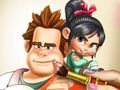 Trò chơi Sách tô màu bánh cupcake của Vanellope von  trực tuyến
