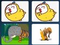 Trò chơi Động vật ngộ nghĩnh: Để ghi nhớ  trực tuyến