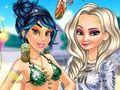 Trò chơi Sự cuồng nhiệt của các công chúa đối với trang phục bãi biển boho trực tuyến