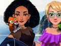 Trò chơi Jasmine và Rapunzel ở khu cắm trại  trực tuyến