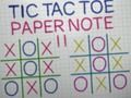 Trò chơi Tic Tac Toe Ghi chú giấy II trực tuyến