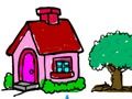 Trò chơi Trở lại trường: Sách tô màu nhà trực tuyến
