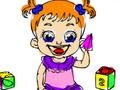 Trò chơi Trở lại trường: Tô màu búp bê em bé trực tuyến