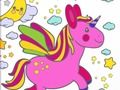 Trò chơi Sách tô màu Unicorn Cute Tuyệt vời trực tuyến