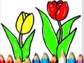 Trò chơi Trở lại trường: Sách tô màu mùa xuân trực tuyến