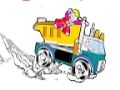 Trò chơi Tô Màu Xe Tải Lego trực tuyến