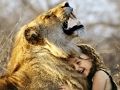 Trò chơi Sư tử và cô gái ghép hình  trực tuyến