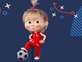 Trò chơi Masha và bóng đá gấu trực tuyến