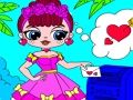 Trò chơi Tô màu cho ngày lễ tình nhân bất ngờ  trực tuyến