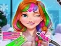 Trò chơi Kiểu tóc sang trọng mùa đông của Annie trực tuyến