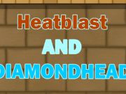 Trò chơi Heatblast và đầu kim cương  trực tuyến