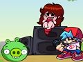 Trò chơi Friday Night Funkin 'vs PIG từ Angry Birds  trực tuyến