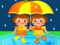 Trò chơi Câu đố trẻ em ngày mưa  trực tuyến