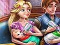 Trò chơi Ngày Gia Đình với Cặp sinh đôi Rapunzel trực tuyến