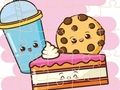 Trò chơi Trigsaw thực phẩm Kawaii trực tuyến