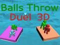 Trò chơi Balls Ném Duel 3D  trực tuyến