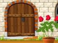 Trò chơi Lối thoát ra sân sau bằng gạch trắng  trực tuyến