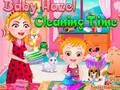 Trò chơi Em bé Hazel Thời gian dọn dẹp trực tuyến