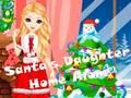 Trò chơi Con gái của Santa ở nhà một mình trực tuyến