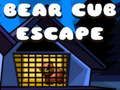 Trò chơi Gấu cub thoát trực tuyến