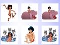 Trò chơi Phù hợp với thẻ nhớ Mowgli  trực tuyến