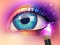 Trò chơi Tiệm nghệ thuật mắt thời trang  trực tuyến