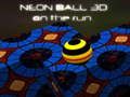 Trò chơi Neon Ball 3d trên đường chạy  trực tuyến