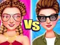 Trò chơi Người ảnh hưởng nữ tính Vs Tomboy  trực tuyến