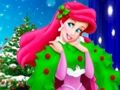 Trò chơi Ariel The Little Mermaid Christmas Dress Up  trực tuyến