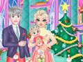 Trò chơi Chuẩn bị Giáng sinh cho Gia đình Frozen  trực tuyến