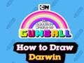Trò chơi Thế giới tuyệt vời của Gumball Cách vẽ Darwin  trực tuyến