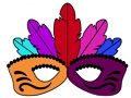 Trò chơi Carnival Party: Mặt nạ tô màu  trực tuyến