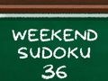 Trò chơi Sudoku cuối tuần 36  trực tuyến