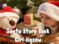 Trò chơi Câu chuyện về ông già Noel Xếp hình cô gái trong sách  trực tuyến