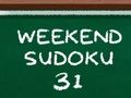 Trò chơi Sudoku cuối tuần 31  trực tuyến