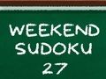 Trò chơi Sudoku cuối tuần 27  trực tuyến