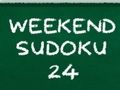 Trò chơi Sudoku cuối tuần 24  trực tuyến