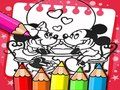 Trò chơi Sách tô màu chuột Mickey  trực tuyến