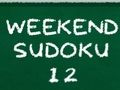 Trò chơi Sudoku cuối tuần 12  trực tuyến
