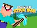 Trò chơi Noob vs Pro Cuộc Chiến Gậy trực tuyến