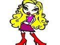 Trò chơi Tô màu Bratz dễ dàng  trực tuyến