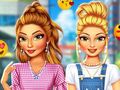 Trò chơi Trang phục quần jean rách của Super Girls  trực tuyến
