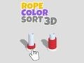 Trò chơi Sắp Xếp Màu Sắc Dây Thừng 3D  trực tuyến