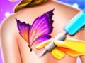 Trò chơi Cửa hàng hình xăm ngộ nghĩnh Barbie  trực tuyến