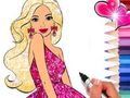Trò chơi Sách tô màu: Barbie  trực tuyến