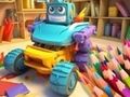 Trò chơi Sách tô màu: Robot ô tô biến hình  trực tuyến