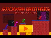 Trò chơi Anh em người que Nether Parkour  trực tuyến